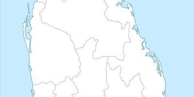 خريطة سريلانكا نيدان